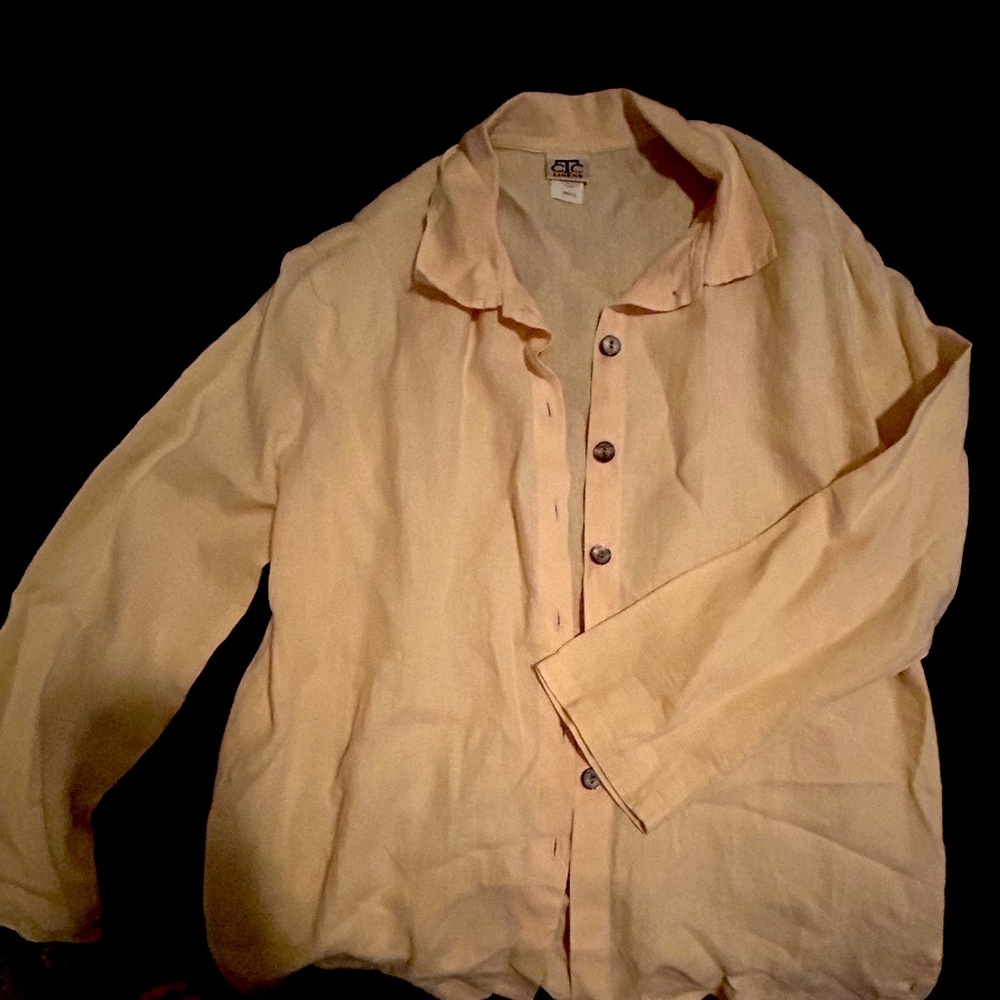 Yellow Linen Set - image 1